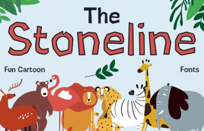 stone age font