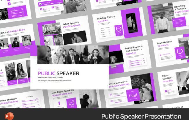Public Speaker Template