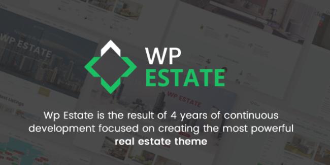 WpEstate Real Estate WordPress Theme