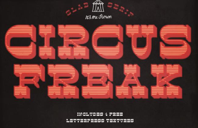 circus font