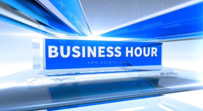 Business Hour Logo Template