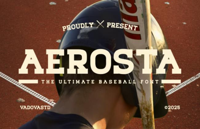 baseball font