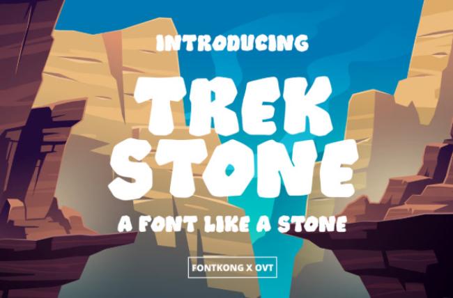 stone age font