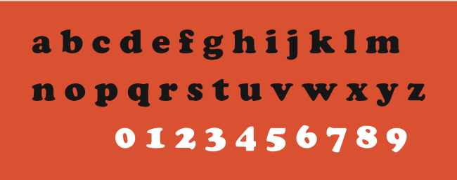 black cooper font