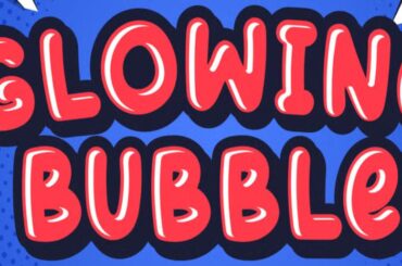 bubble fonts