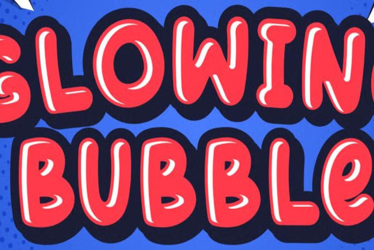 bubble fonts