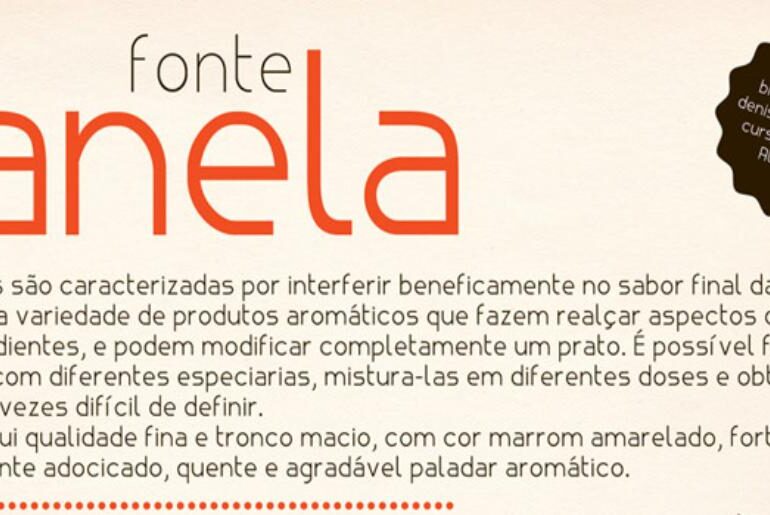 canela font