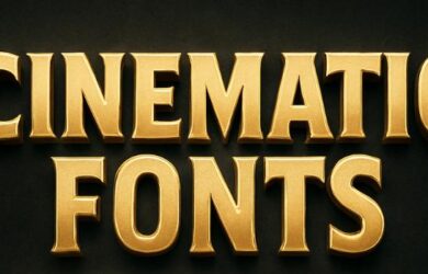 movie font