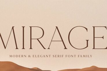 free font mirage