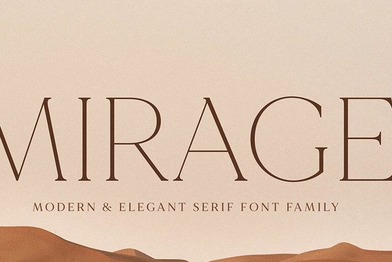 free font mirage