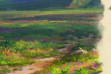 procreate grass brush