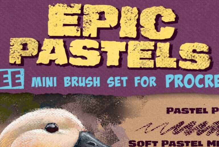 procreate pastel brush