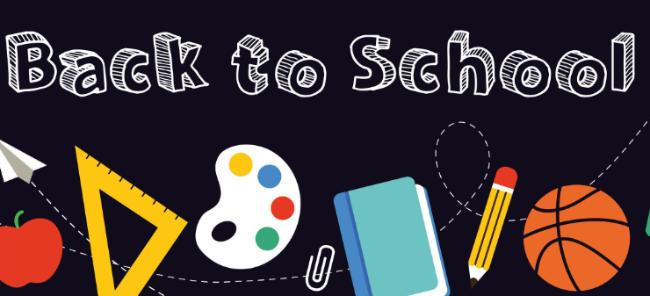 back to school banner