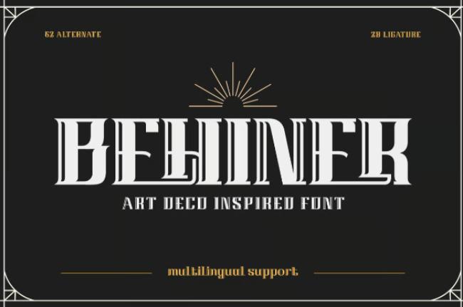 1930s fonts