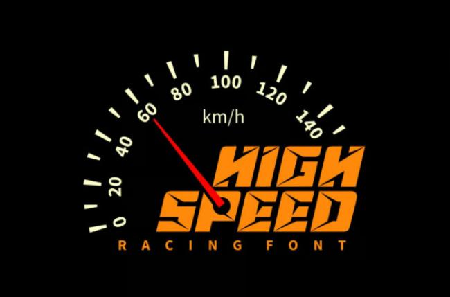 speed font