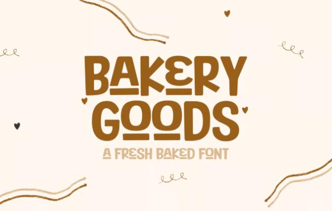 bakery font