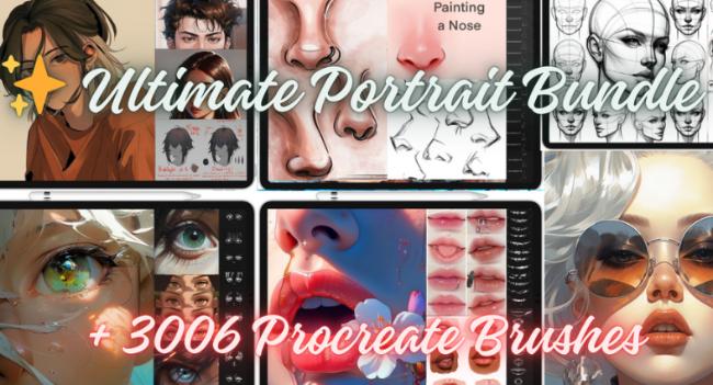 makeup brush procreate