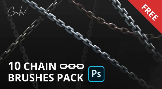 chain brush photoshop