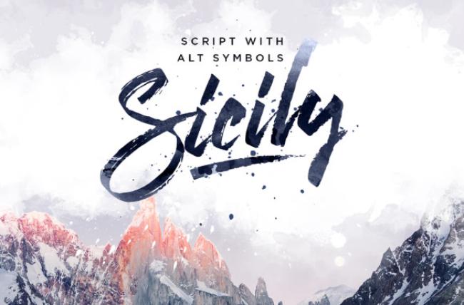 italian font