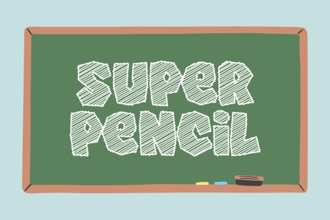 back to school font