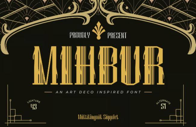 1930s font