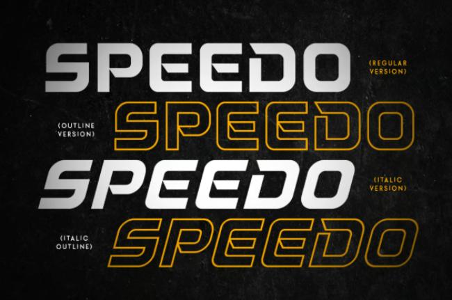 speed font