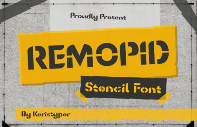 police fonts
