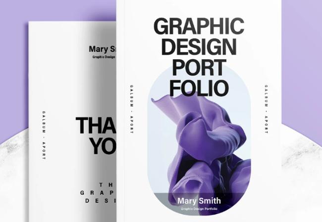 graphic design portfolio template indesign