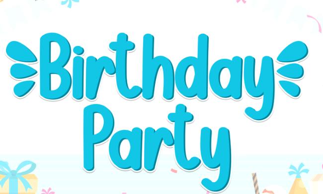 happy birthday font