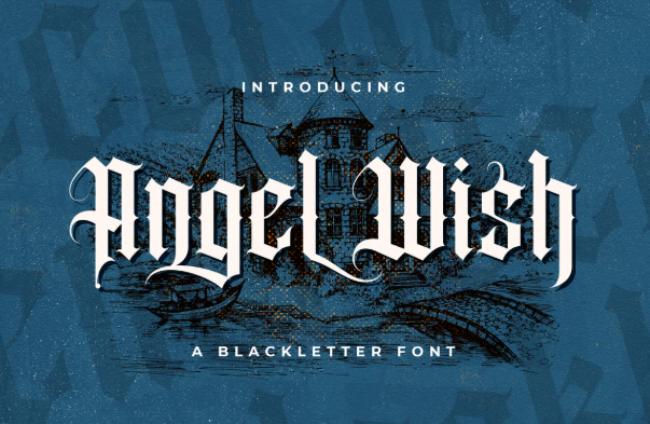angel font