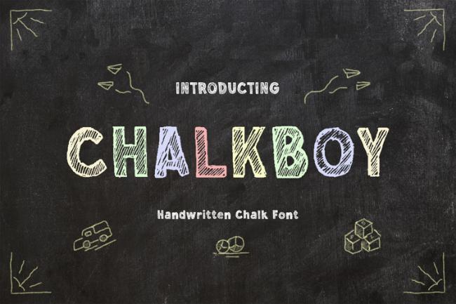 back to school font