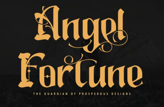 angel font