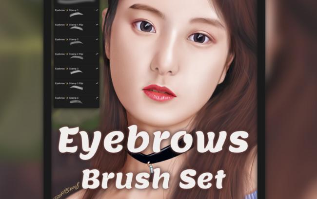 makeup brush procreate