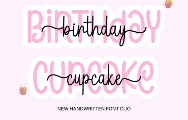 happy birthday font