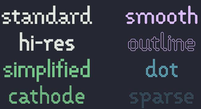 VP Pixel Font