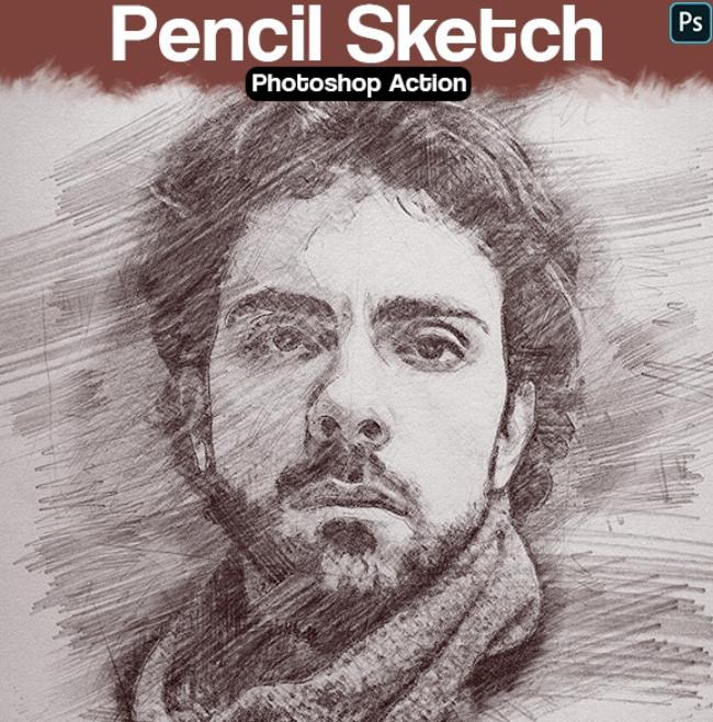 portrait sketch photoshop action