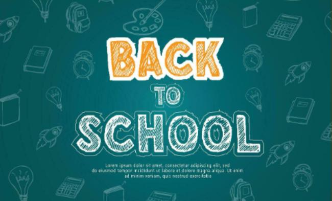 back to school banner
