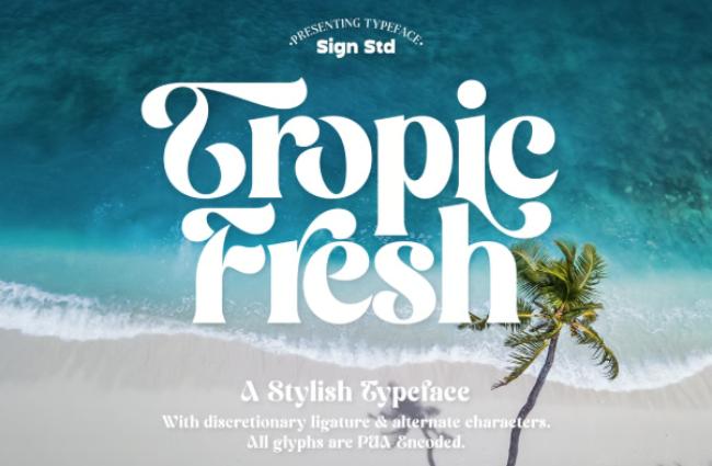 caribbean font