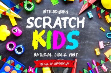 20 Free Back to School Fonts for Fun and Creative Designs - Designbeep