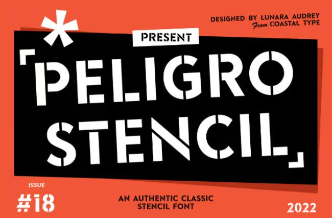 Construction fonts