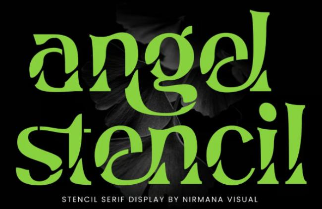 angel font