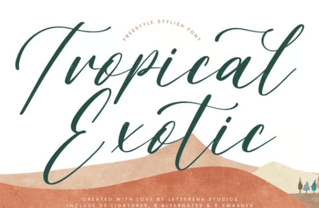 caribbean font