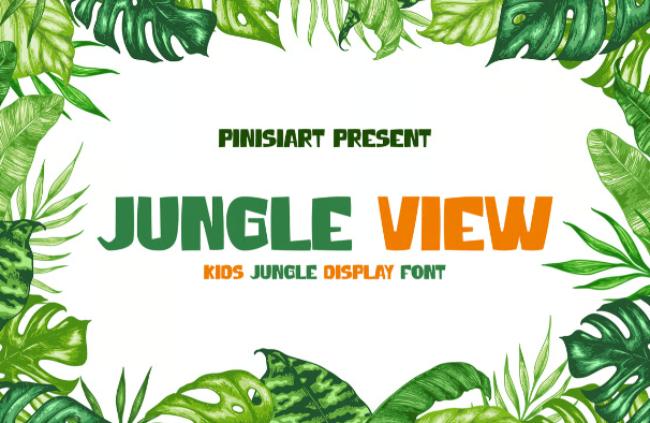 jungle font