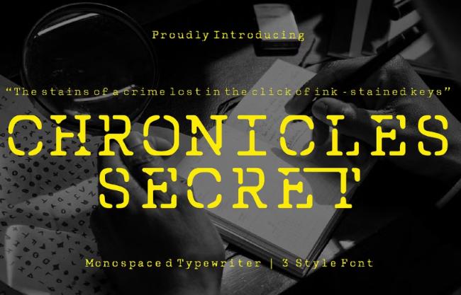 police fonts
