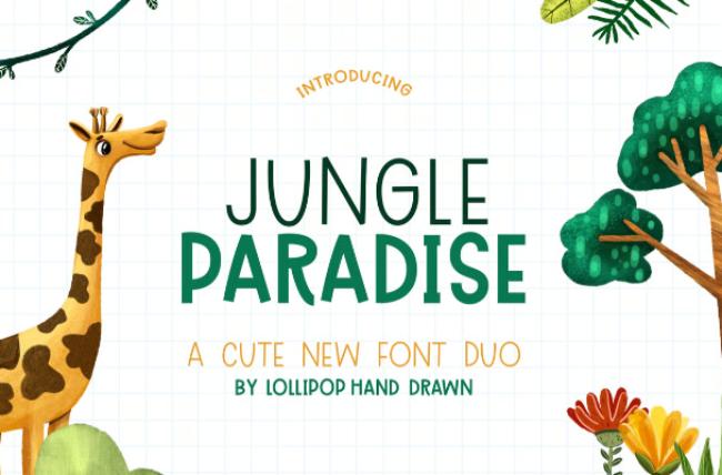 jungle font