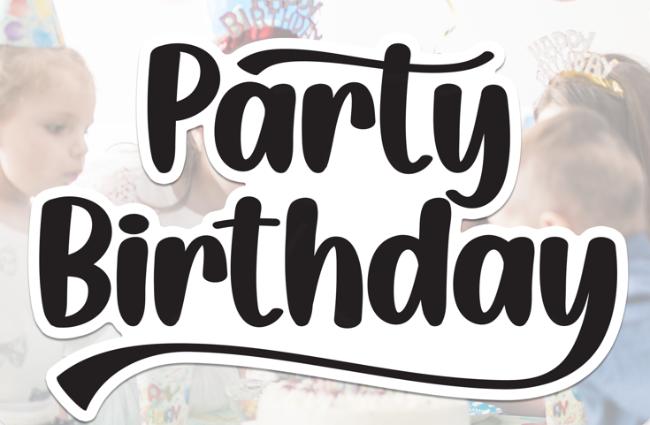 happy birthday font