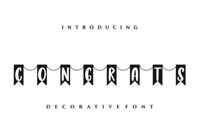 happy birthday font