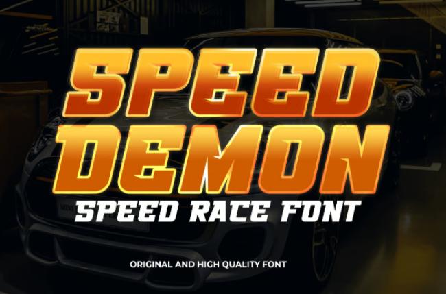 speed font