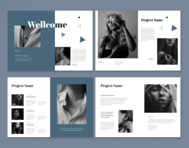 fashion portfolio template