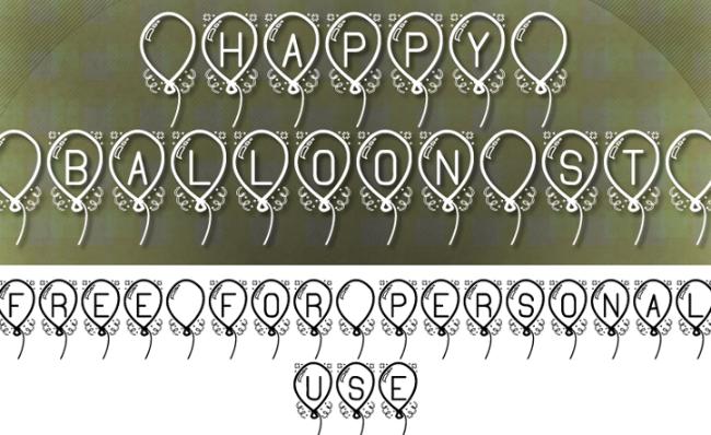 happy birthday font